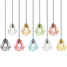 Load image into Gallery viewer, New Lamp Cover Loft Industrial Edison Metal Wire Frame Ceiling Pendant Hanging Light Lamp Lampshade Modern Cage Fixture