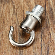 Load image into Gallery viewer, 10mm Thread M10 Retro Antique Vintage Metal Ceiling Rose Light Chandelier Hook With Screw Fittings Opening Smooth Style