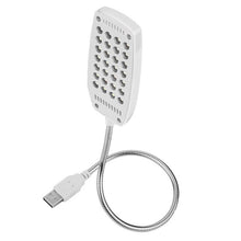 Load image into Gallery viewer, 1Pcs New Arrival Ultra Bright Flexible LED USB Desk Lamp Book light reading lamp 28LEDs 3 Colors for Laptop Notebook PC Computer