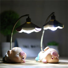 Load image into Gallery viewer, Battery LED Pig Childrens Night Lights Novelty Items Bedside Book Desk Lamp Table Light Lamp