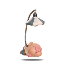 Load image into Gallery viewer, Battery LED Pig Childrens Night Lights Novelty Items Bedside Book Desk Lamp Table Light Lamp