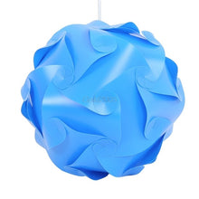 Load image into Gallery viewer, 30Pcs DIY Modern IQ Puzzle Jigsaw Light Lamp Shade Ceiling Lampshade G05 Drop Ship