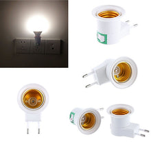 Load image into Gallery viewer, 2Pcs Small Portable 2-Pole Jack E27 Screw Bulb Socket