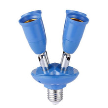 Load image into Gallery viewer, 1 to 4 Rotatable Antique Lamp Base Holder Adjustable Screw Socket Adapter