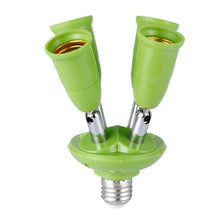 Load image into Gallery viewer, 1 to 4 Rotatable Antique Lamp Base Holder Adjustable Screw Socket Adapter