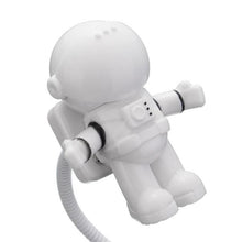 Load image into Gallery viewer, Cool Astronaut Spaceman USB LED Adjustable Night Light For Computer PC Lamp Desk Light White